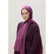 Fresh Scarfs İnce Pamuk Vual Şal Vişne Çürüğü