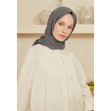 Fresh Scarfs Füme İnce Pamuk Vual Şal