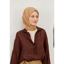 Fresh Scarfs Vual Crash Şal Deve Tüyü