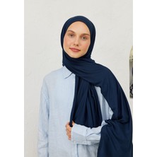 Fresh Scarfs Penye Şal Açık Lacivert