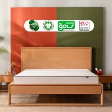 İnnova Bedding %100 Doğal Lateks 18 cm Yatak, Hipoalerjenik, Pamuk Kılıf, Çift Yönlü Kullanım
