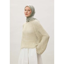 Fresh Scarfs Penye Şal Uçuk Yeşil