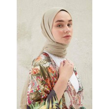 Fresh Scarfs Naturel Bej Bürümcük Şal