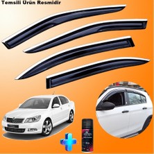 Caraks Skoda Octavia Mügen Cam Rüzgarlığı Abs Nikelajlı Cam Rüzgarlığı 2005-2012 4 Lü + Ebrayn 150 ml Koku