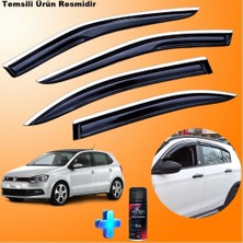 Caraks Vw Polo Mügen Cam Rüzgarlığı Abs Nikelajlı Cam Rüzgarlığı 2010-2017 4 Lü + Ebrayn 150 ml Koku