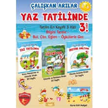 Çalışkan Arı Yayınları 3. Sınıf Yaz Tatil Seti + Karne Kılıfı Hediyeli