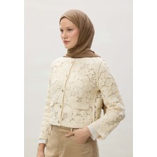 Fresh Scarfs Penye Şal Latte