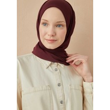 Fresh Scarfs Koyu Bordo Penye Şal