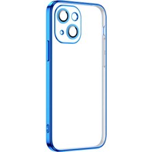 The Gencoo iPhone 13 Mini Uyumlu Tgco Krep Kapak-Mavi