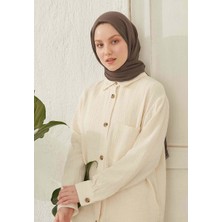 Fresh Scarfs Fındık Kabuğu Bürümcük Şal