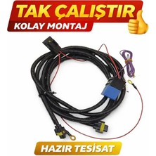 Gürkar Soket H11 Sis Tesisat Kablosu Universal