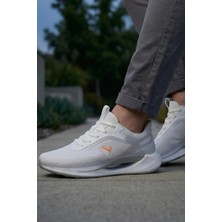 In Step Air-Stride Pro: Erkek Ultra Hafif Koşu ve Günlük Yürüyüş Ayakkabısı - Kristal Beyaz