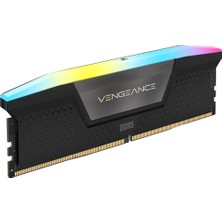 Corsair Corsaır Vengeance Rgb 16GB (1X16) 6000MHZ CL36 Ddr5 Expo Siyah Kutusuz Ram