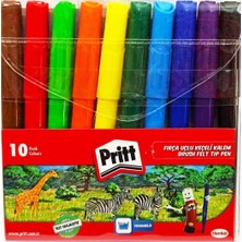 Pritt Fırça Uçlu Keçeli Kalem 10 Renk
