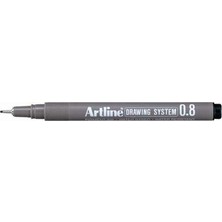 Artlıne 0.8 mm Siyah Çizim Kalemi Drawıng System 238