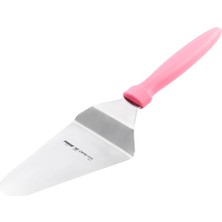 Pirge Pasta Servis Spatulası Pembe 16 cm – Kek ve Pasta Dilimleme Servis Aparatı