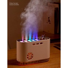 Çeşithane Müzikli Yağmur Efektli Aroma Difüzör Ultrasonik Hava Nemlendirici LED