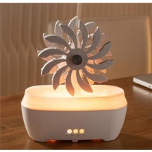 Çeşithane Rüzgar Efektli Aroma Difüzör Ultrasonik Hava Nemlendirici LED Işıklı