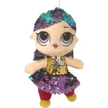 UDATOYS Pelüş Lol Bebek Pullu Kıyafetli Oyuncak Peluş 30CM