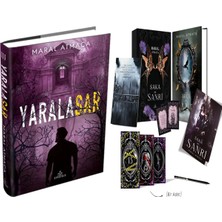 Ephesus Yayınları Yaralasar 3 Ciltli ve Saka ve Sanrı Tek Kitaplık Hediyeli Kutu (Maral Atmaca) 2li Set
