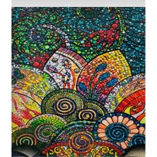 Atlas Hobi Hı Stone 5d Elmas Boncuk Taş Işleme Mozaik Goblen Kit 50X40CM