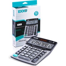 Exxo Ec-18 Hesap Makinası Masa Üstü Orta Boy 12 Hane