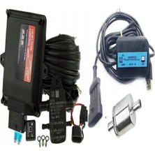 Atiker Aeb Sıralı Lpg Ecu Ekü Map Tesisat Anahtar Düğme Seti ve Ayar Kablosu  Tüm Araçlara Uygun