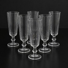 Kitchen Line Lumiglass Premium Kahve Yanı Sunum Bardağı 6’lı Set | Şık Espresso & Su Bardağı