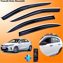 Caraks Kia Rio Hb Mügen Cam Rüzgarlığı Abs Nikelajlı Cam Rüzgarlığı 2017-2026 4 Lü + Ebrayn 150 ml Koku