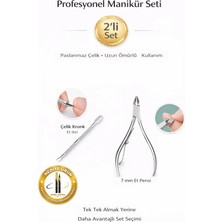Solingen 2’li Profesyonel Manikür Seti | Et Pensi & Kronk Et Itici