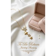 To Be Reborn Çelik Zirkon Taşlı Y Kolye
