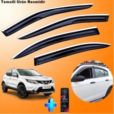 Caraks Nissan Qashqai Mügen Cam Rüzgarlığı Abs Nikelajlı Cam Rüzgarlığı 2014-2020 4 Lü + Ebrayn 150 ml Koku