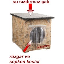 Dış & İç Mekan Ahşap Kedi Yuvası Ölçüleri: 35x40x35