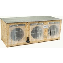 DEMONTE-Dış & İç Mekan Ahşap Kedi Yuvası Ölçüleri: 90x35x40