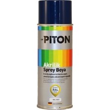 Piton Akrilik Sprey Boya 400 ml RAL5003 Safir Mavi