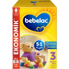 4 Adet Bebelac Devam Sütü No:3 800 gr