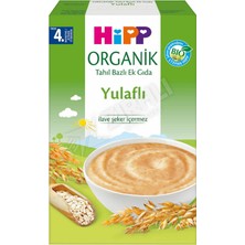 Hipp Organik Yulaflı Tahıl Bazlı Ek Gıda 200 gr 4 Aydan İtibaren Bebekler İçin Doğal İçerik