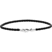 Daniel Wellington Daniel Braided Leather Bracelet Sheffield 3.0 195MM S DW00401757 Bileklik