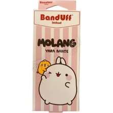 4 Adet Banduff Yara Bandı Molang-Pink 10'lu
