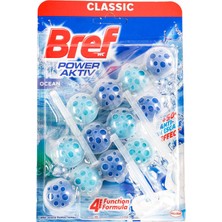 4 Adet Bref Power  Aktif Triopack Okyanus 3lü 50 gr