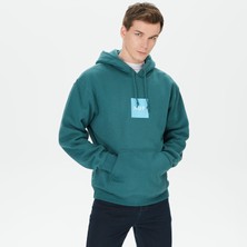 Huf Set Box Erkek Yeşil Hoodie
