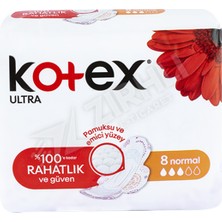 Kotex Ultra Normal Tekli Paket 8'li
