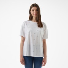 Liu Jo Kadın Beyaz T-Shirt