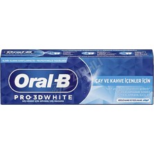 5 Adet Oral-B Pro Diş Macunu 3dw Çay ve Kahve Içenler 75 ml
