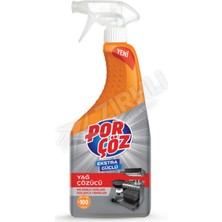 5 Adet Porçöz Yağ Çözücü Sprey 750 ml