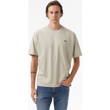 Boss Erkek Açık Bej T-Shirt