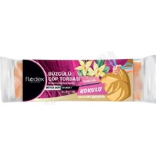 2 Adet Flodex Büzgülü Büyük Boy Vanilya Kokulu Çöp Torbası