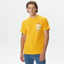 The Hundreds Hell Is A City Erkek Sarı T-Shirt