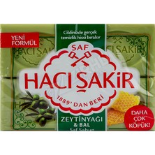 Haci 2 Adet Hacı Şakir Zeytinyağlı Sabun 600 gr
