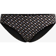 Boss Bb Monogram Classıc Kadın Siyah Bikini Altı
